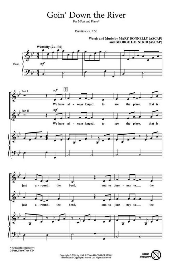 George L.O. Strid_Mary Donnelly, Goin' Down the River