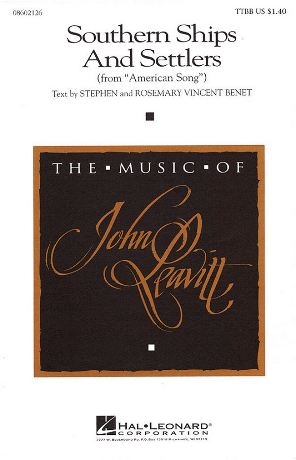 John Leavitt_Rosemary Vincent Benet_Stephen Benet, Southern Ships and 
