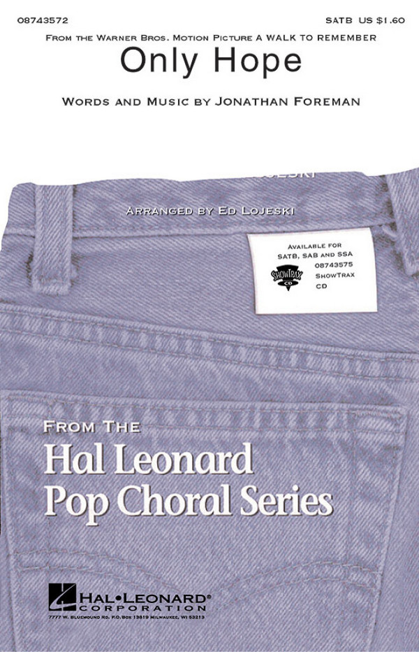 Only Hope (from A Walk to Remember)