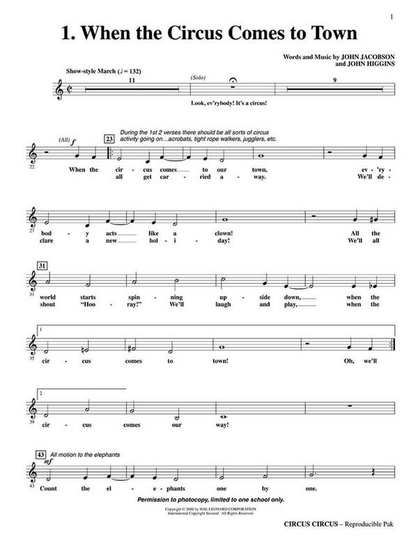 John Higgins_John Jacobson, Circus Circus Musical