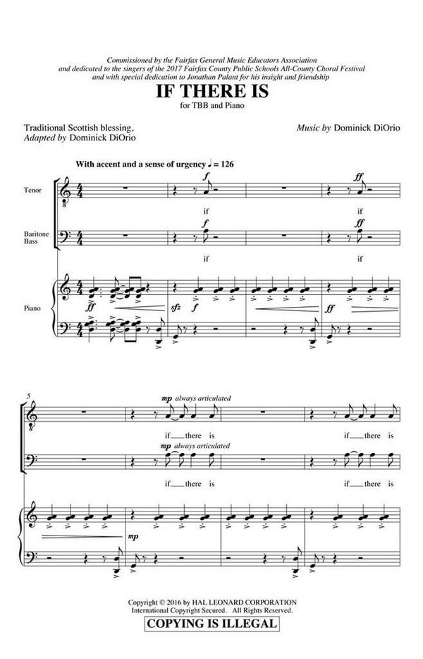 Dominick DiOrio, If There Is