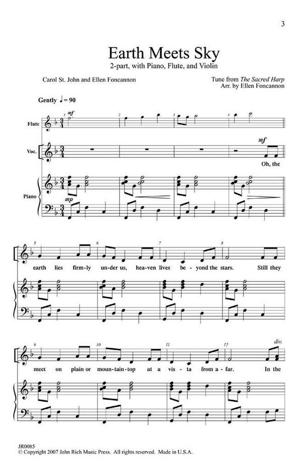 Carol St. John_Ellen Foncannon, Earth Meets Sky