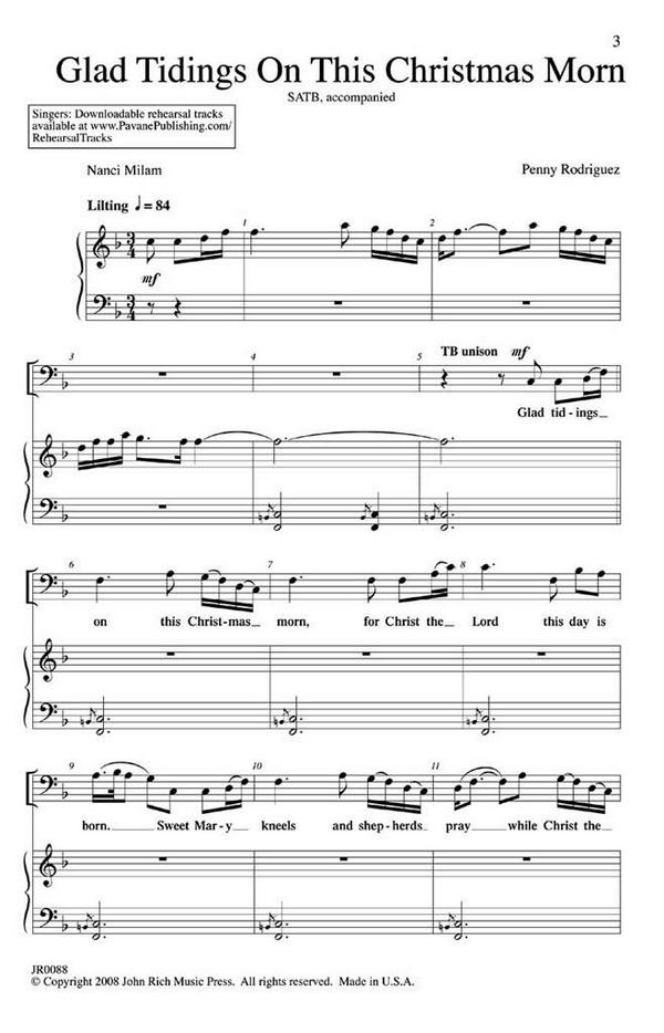 Penny Rodriguez, Glad Tidings On This Christmas Morn