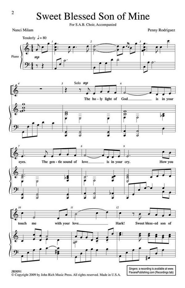 Penny Rodriguez, Sweet Blessed Son of Mine