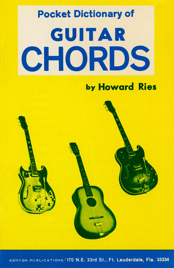 Howard Ries, Pocket Dictionary of Guitar Chords