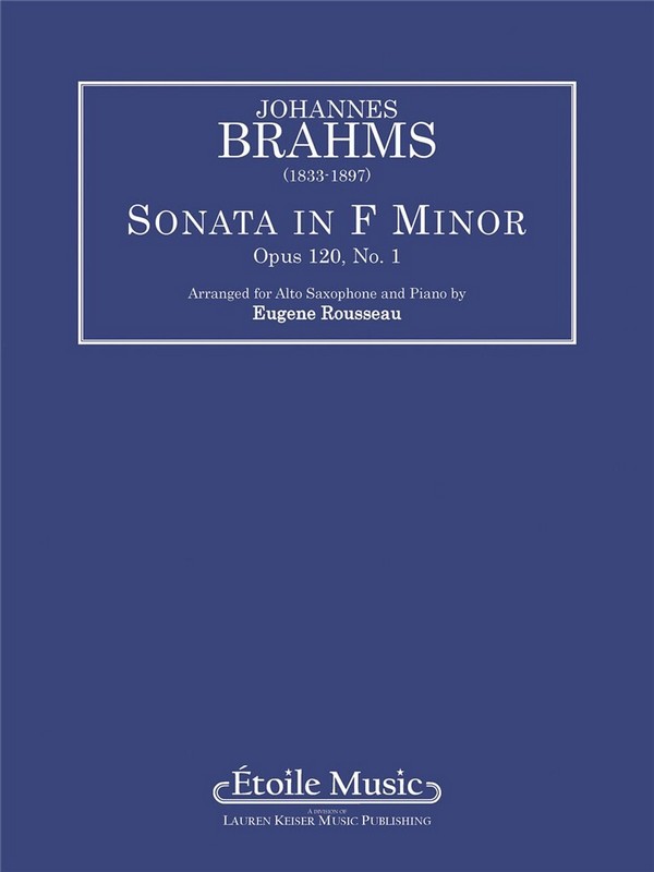 Sonata in F Minor op.120 no.1