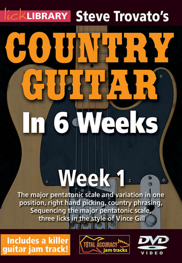 Steve Trovato's Country Guitar in 6 Weeks