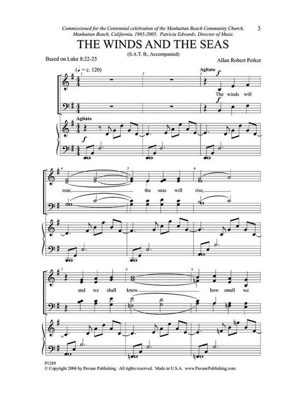 Allan Robert Petker, The Winds and the Seas