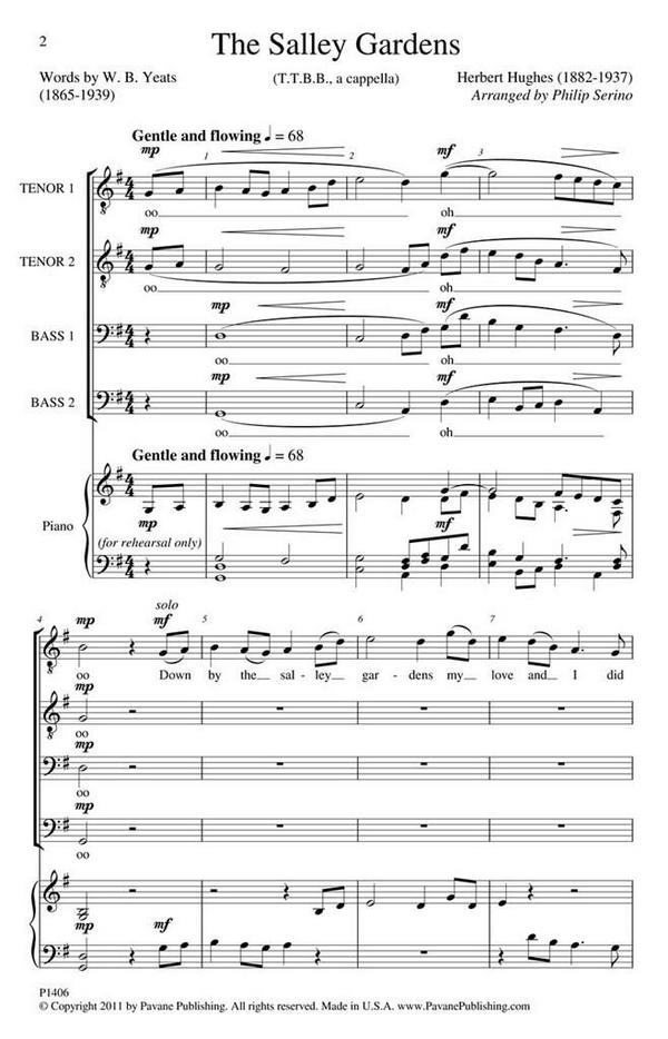 Herbert Hughes, The Salley Gardens