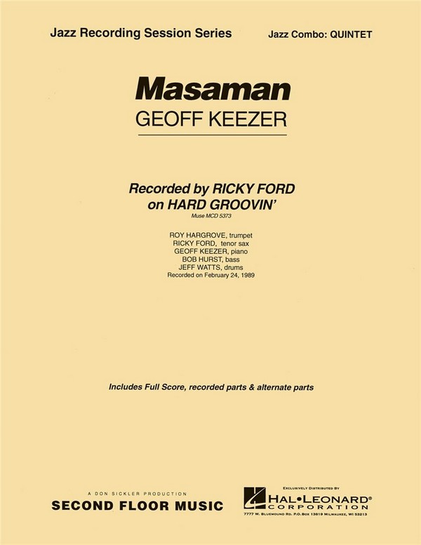 Geoff Keezer, Masaman