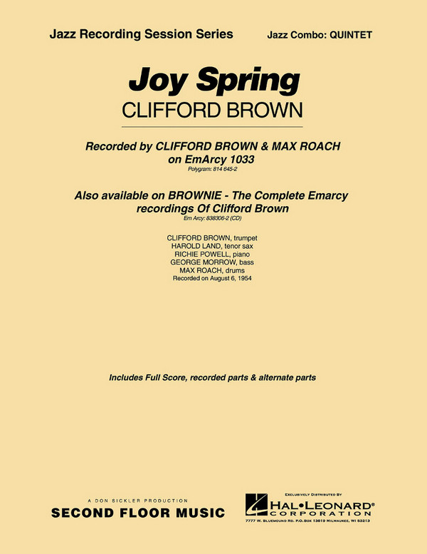 Clifford Brown, Joy Spring