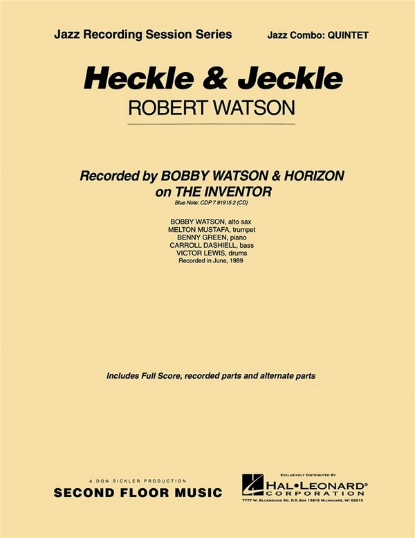 Robert Watson, Heckle and Jeckle