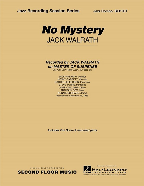 Jack Walrath, No Mystery