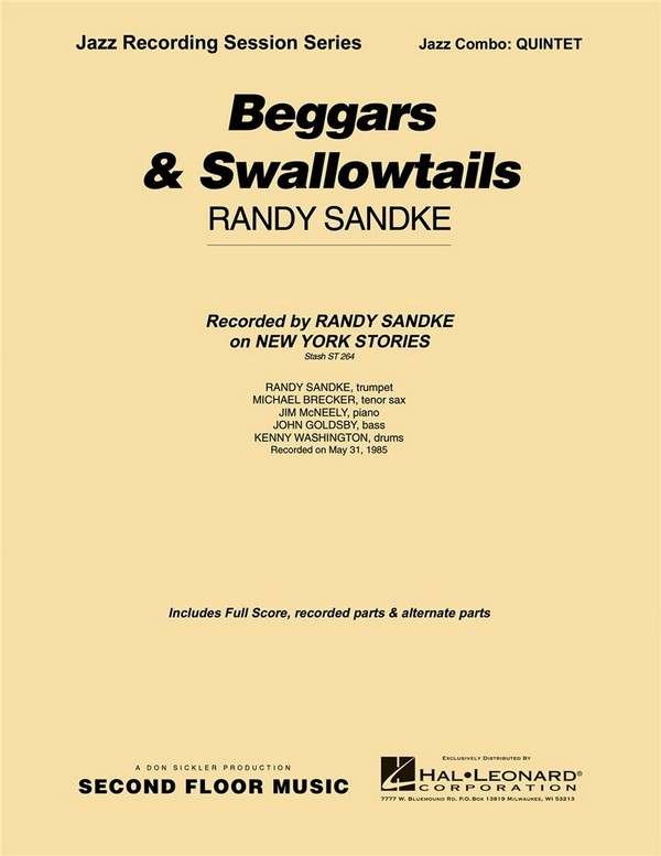 Randy Sandke, Beggars & Swallowtails