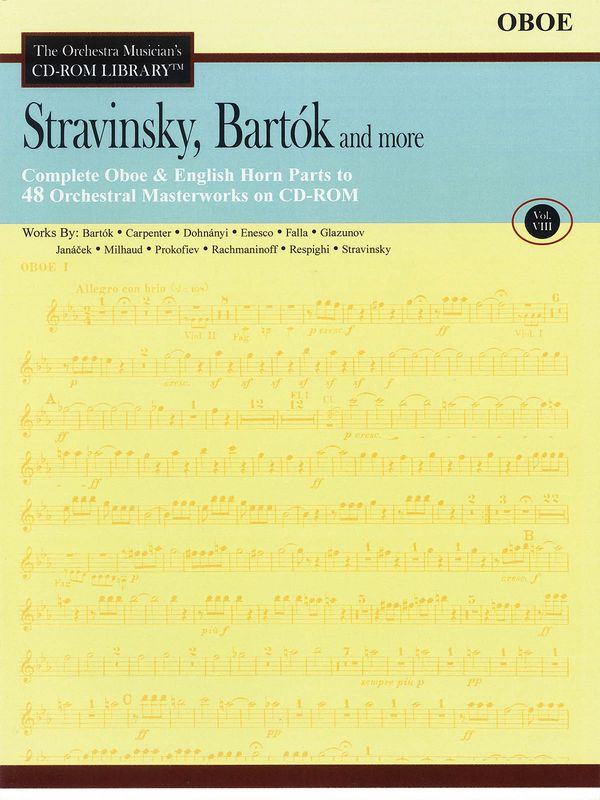 Béla Bartók_Igor Stravinsky, Stravinsky, Bartók and More - Vol. 8-Oboe