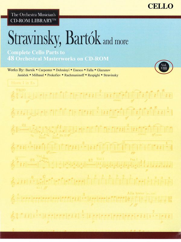Béla Bartók_Igor Stravinsky, Stravinsky, Bartók and More - Vol. 8-Cell