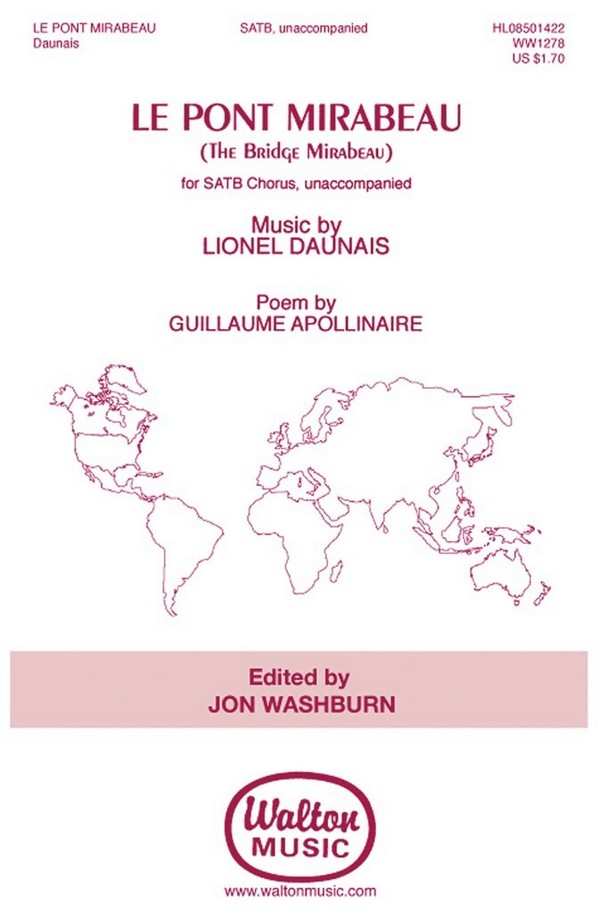 Lionel Daunais, Le Pont Mirabeau (The Bridge Mirabeau)