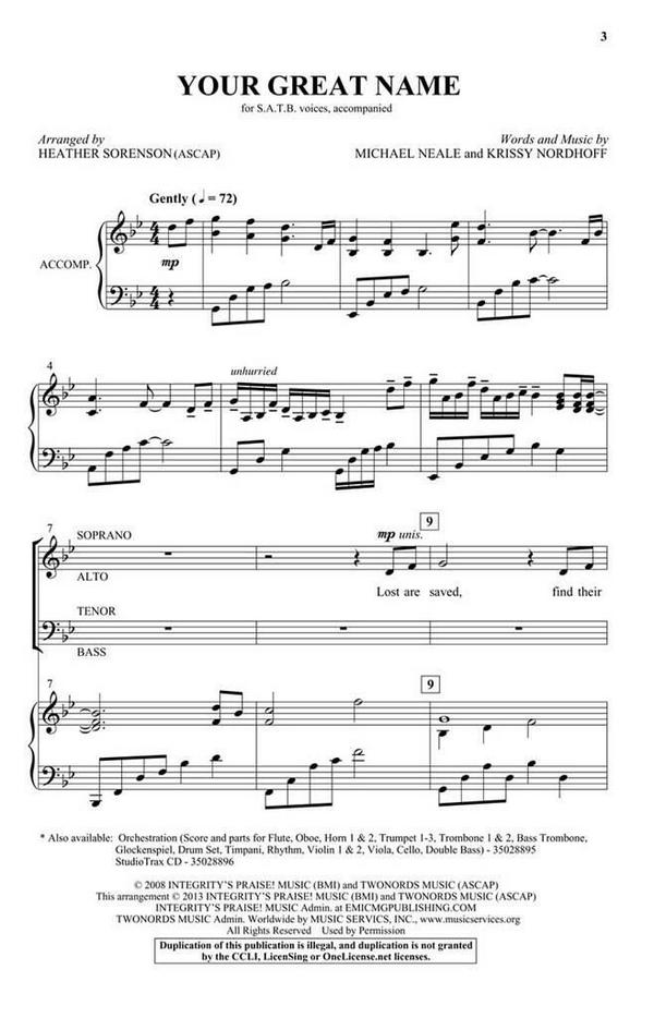 Krissy Nordhoff_Michael Neale, Your Great Name