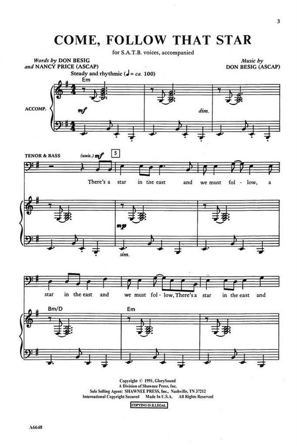 Come, Follow That Star 