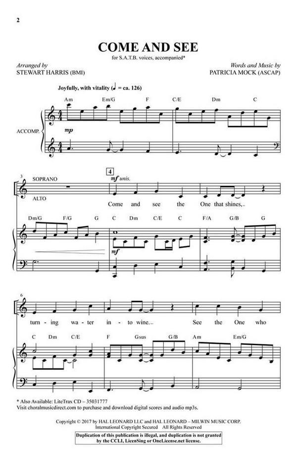 Patricia Mock, Come and See