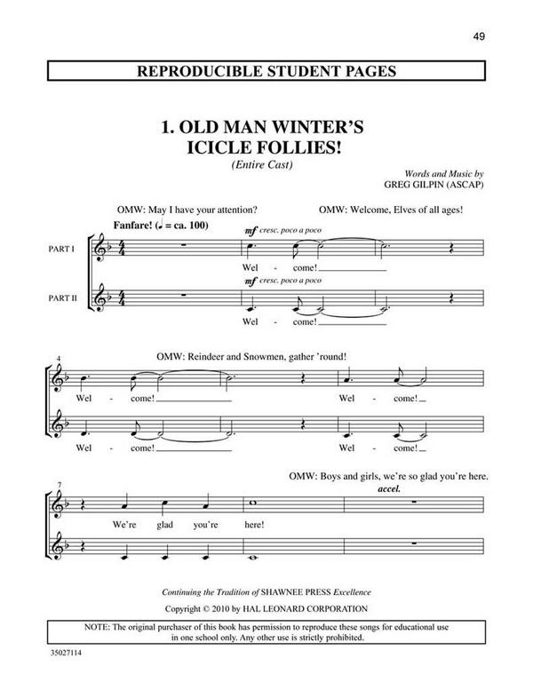 Greg Gilpin, Old Man Winter's Icicle Follies