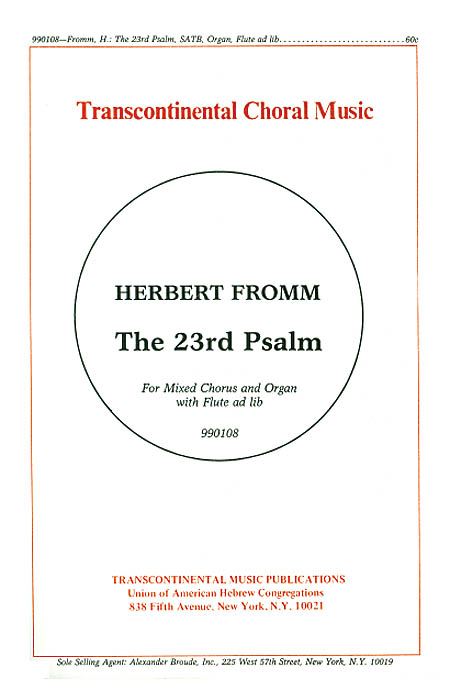 Herbert Fromm, The 23rd Psalm