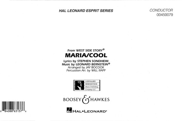Bernstein, Leonard: Maria / Cool (from West Side Story)