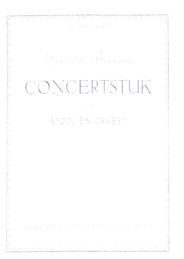Concertstuk (Concert Piece)