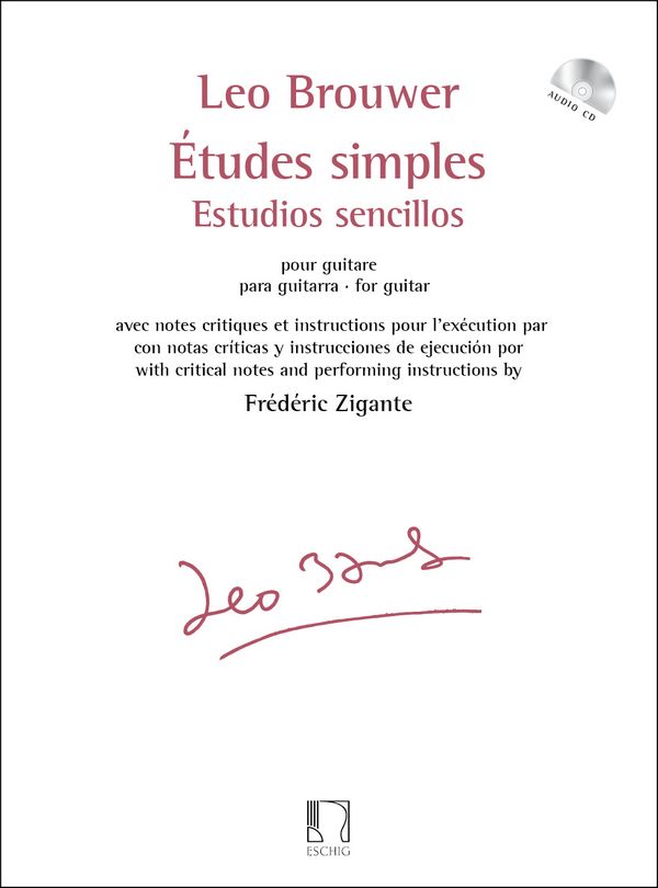 Études simples - Estudios sencillos (+Online-Audio)