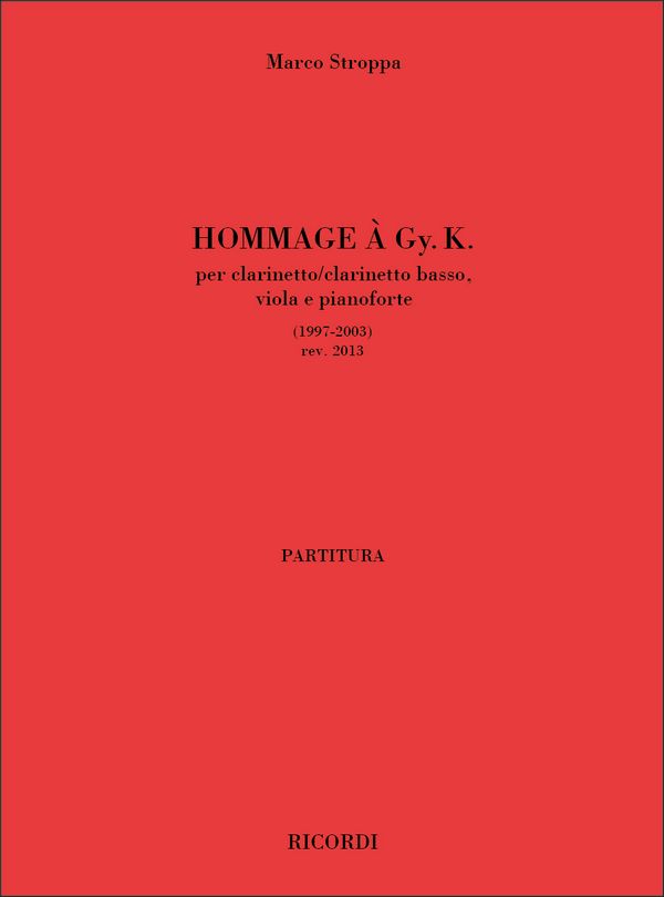 Hommage à Gy. K.
