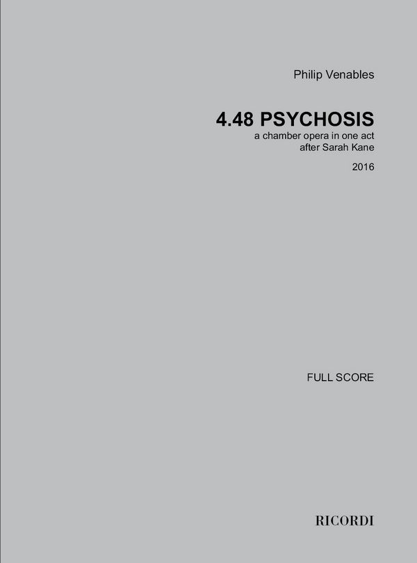 Philip Venables, 4.48 Psychosis