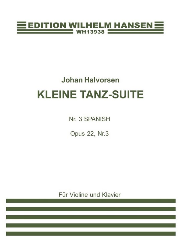 Kleine Tanz-Suite op.22/3 Spanish
