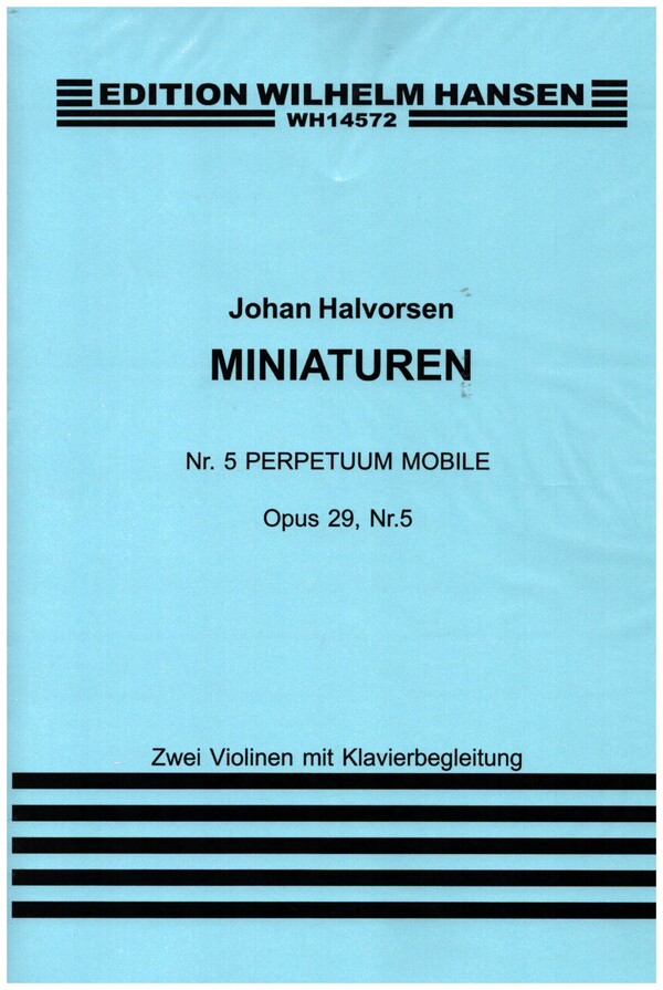 Miniaturen op.29 Nr.5 'Perpetuum Mobile'