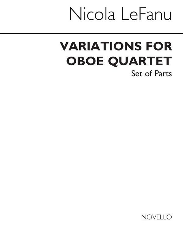 Variations For Oboe Quartet