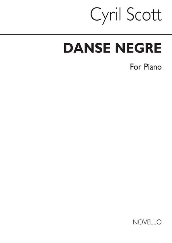 Danse Nègre op.58 no.5