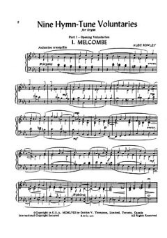9 Hymn-Tune Voluntaries