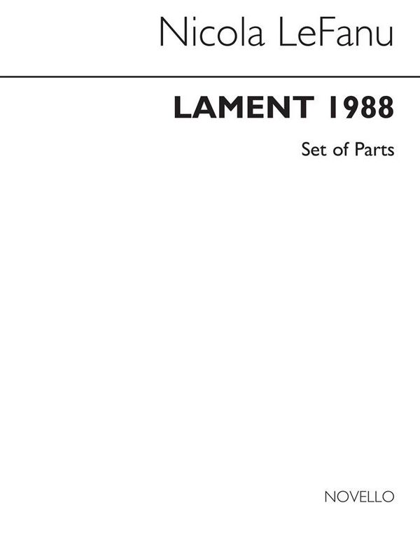 Lament 1988