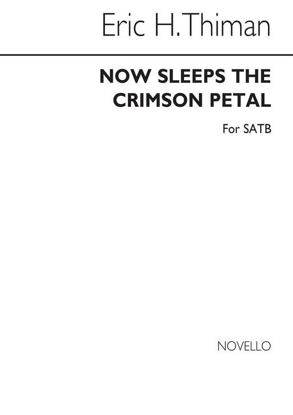 Now Sleeps the Crimson Petal