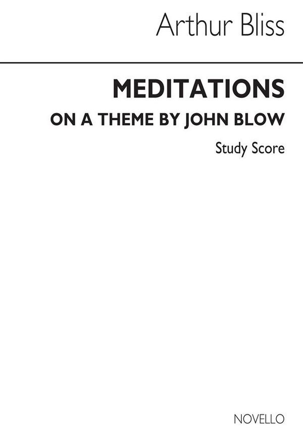 Meditations on a Theme by John Blow