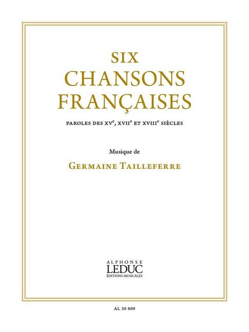 6 chansons françaises