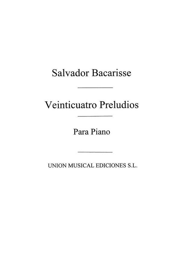 Veinticuatro Preludios op.34 
