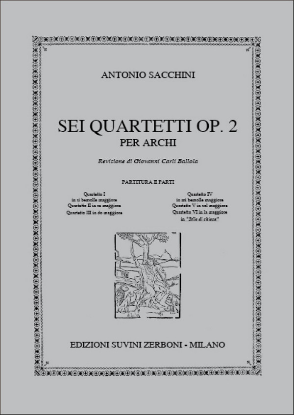 Quartetto in La Maggiore No.6 in Stile di Chiesa