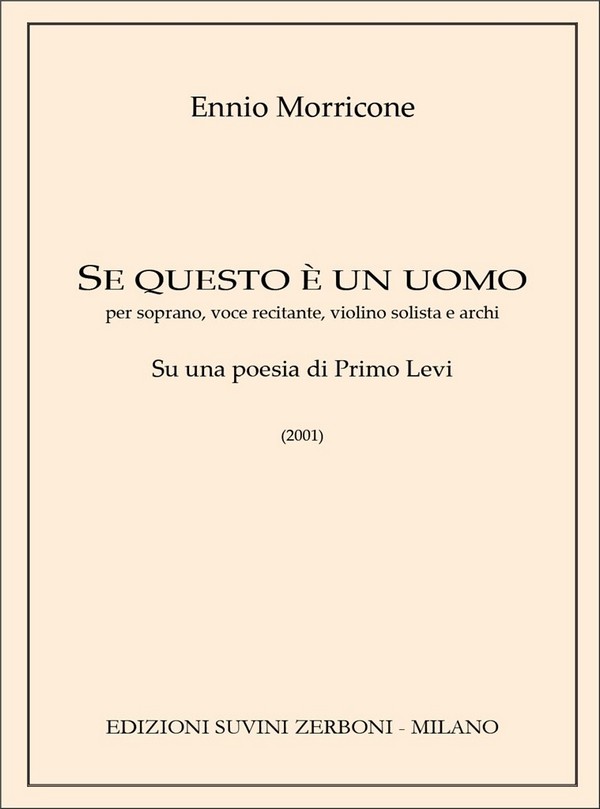 Se questo è un uomo