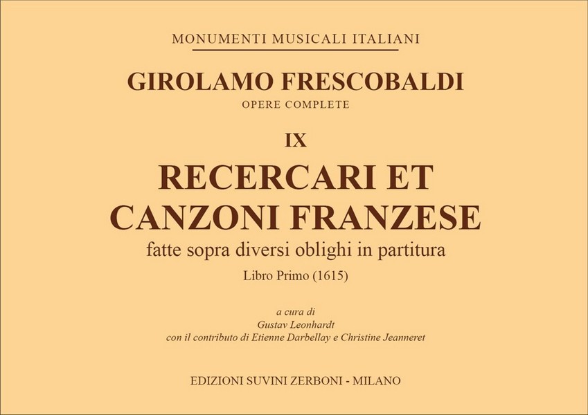 Recercari et canzoni franzese