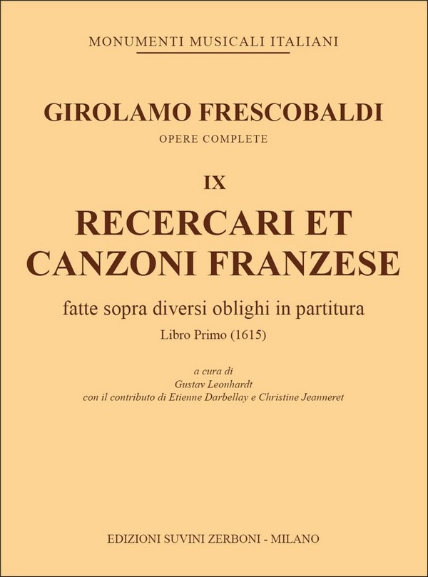 Recercari et canzoni franzese
