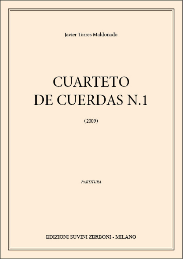 Cuarteto de Cuerdas N. 1