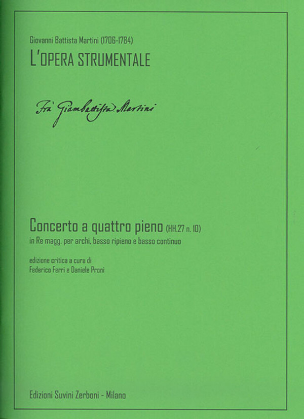 Concerto a quattro pieno (HH.27 n. 10)