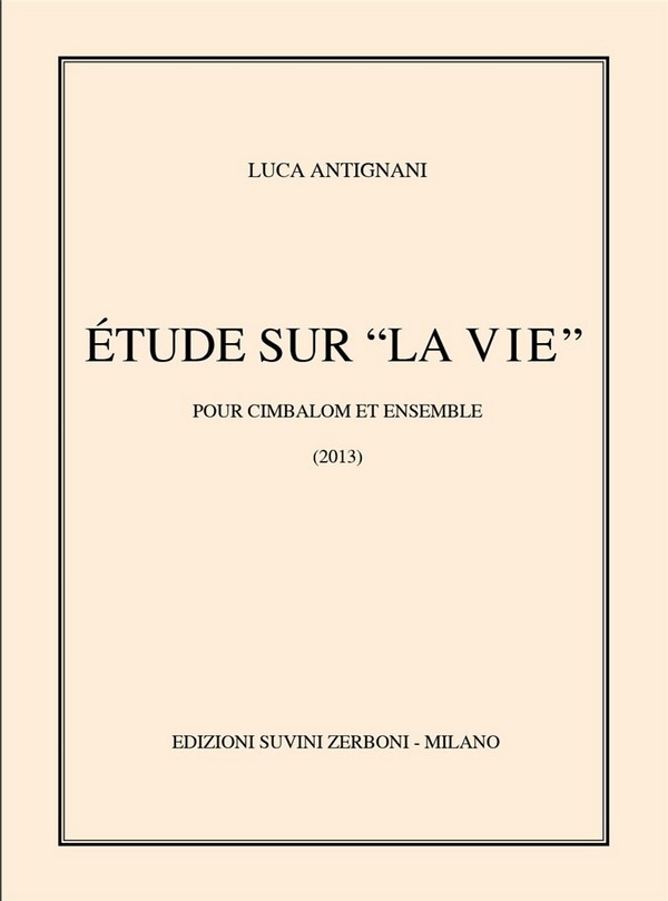 Etude Sur La Vie