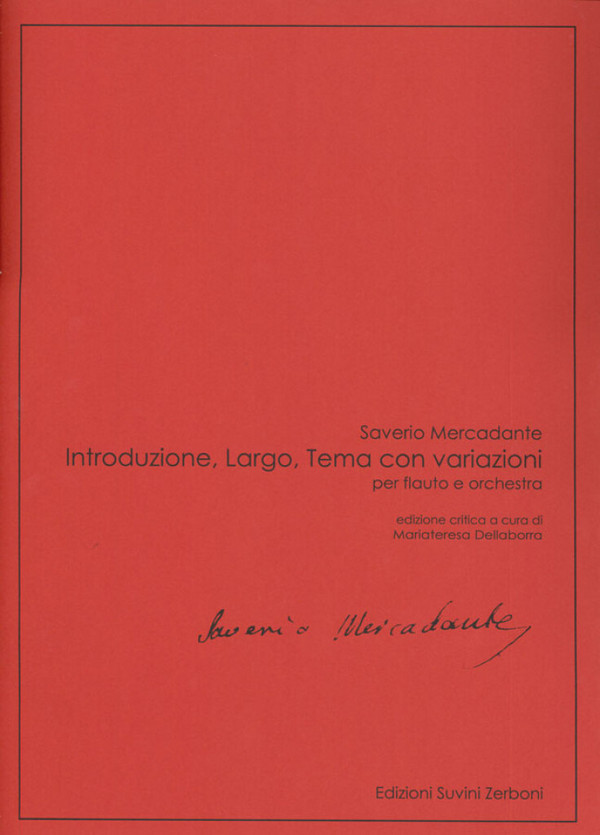 Introduzione, Largo, Tema Con Variazioni